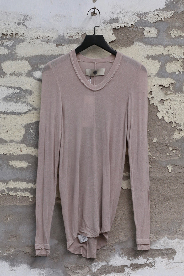 Marc Le Bihan Crew Neck Long Sleeve T-Shirt 2800 MLB-2800-H21-BEIGE
